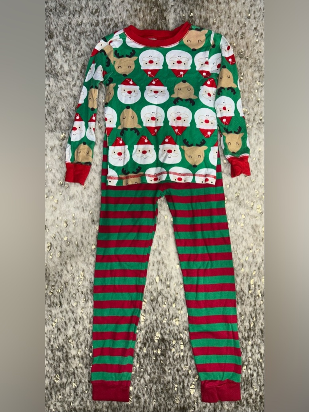 5 for $25🔥Just One You by Carter's Christmas Print Pajama Set‎ 5T